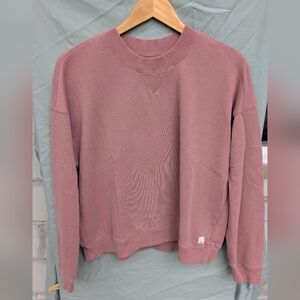 Vuori Sweatshirt In Desert Sand Size Small